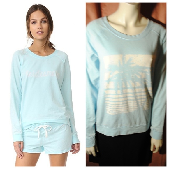 Honeydew Intimates Undrest Tropical Sweatshirt Top - Picture 1 of 8